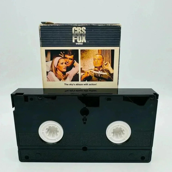 The Blue Max VHS - CBS Fox Video #1062 - Picture 4 of 4